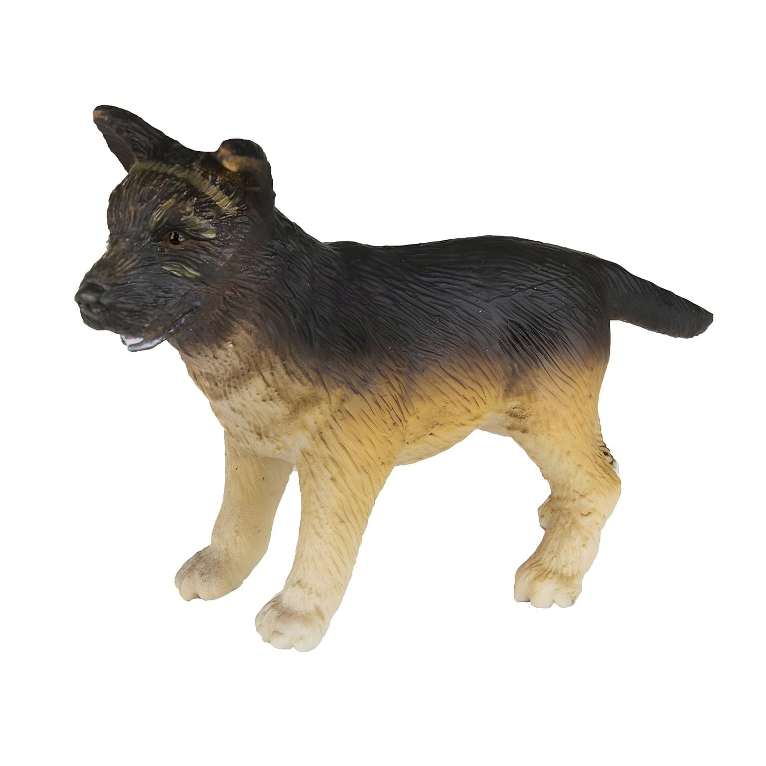 Figura de borracha Cria pastor alemão