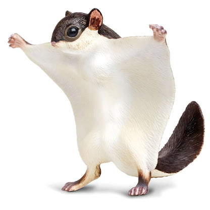 Flying Squirrel rubber figure highlighted