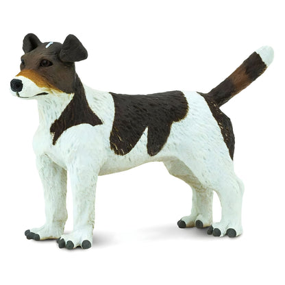 Jack Russell Terrier rubber figure in highlight