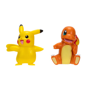 Figuras Pokémon - Pikachu e Charmander