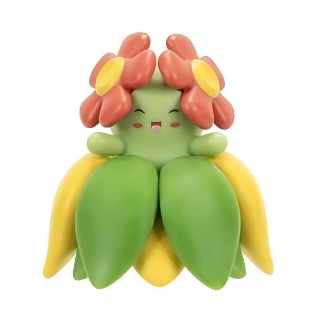 Pokémon figures Squirtle, Greavard, and Bellossom