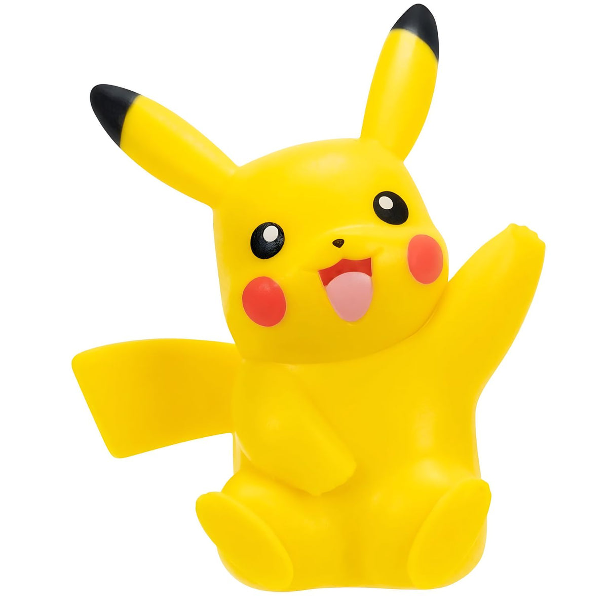 Yellow Pikachu Pokémon figure shown on its own
