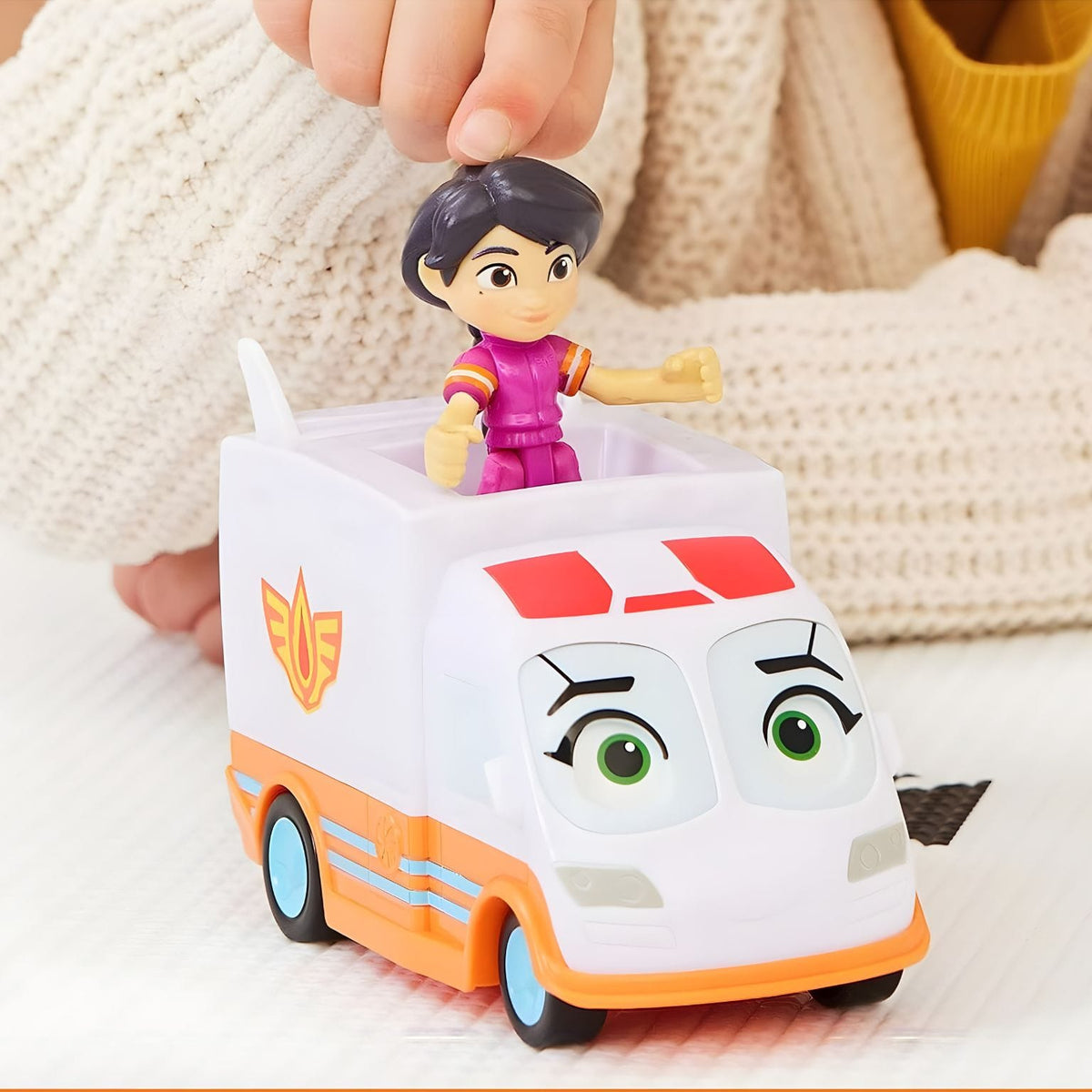 Firebuds Violet and Axl in imaginative rescue adventure