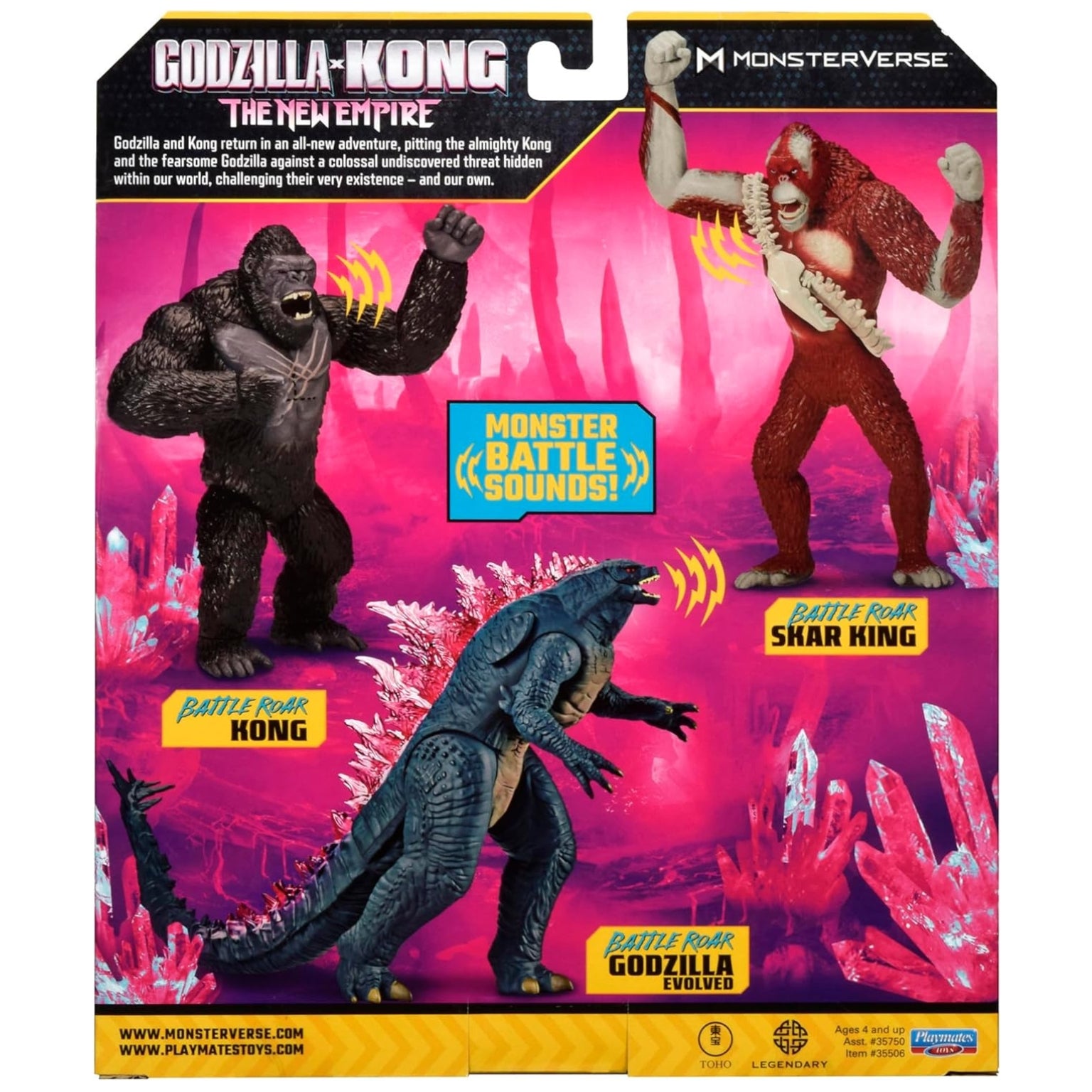 Godzilla vs Kong - Rugido de batalha de Godzilla
