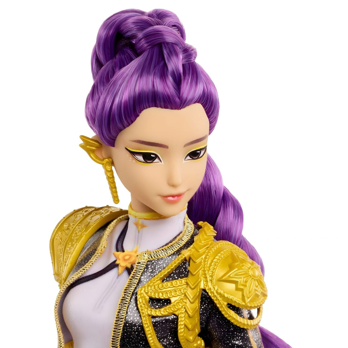 Boneca Rumi KPop Demon Hunters com visual Golden