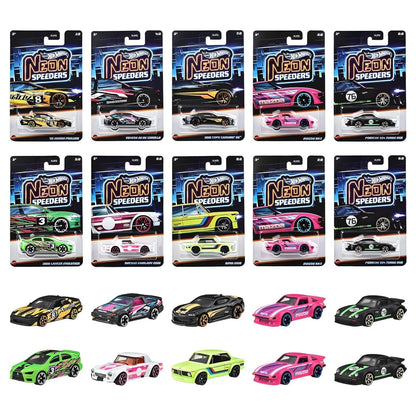 Hot Wheels Neon Speeders Mattel colorful cars with random shipping