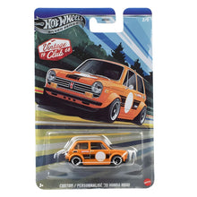 Hot Wheels Silver Series Custom 70 Honda N600 em embalagem colecionável vista principal