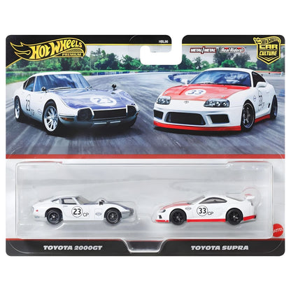 Hot Wheels Toyota 2000GT and Toyota Supra in dual pack Car Culture