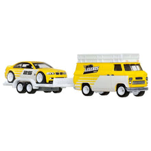 Hot Wheels BMW M3 e HW Rally Hauler - detalhe da embalagem