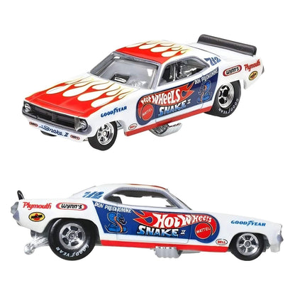Hot Wheels 72 Plymouth Cuda FC Rob N Pinks pack Car Culture two race cars