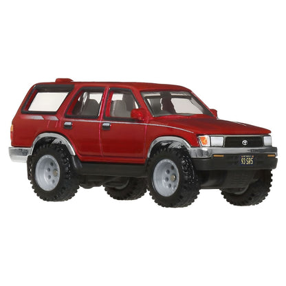 Hot Wheels Boulevard Toyota 4Runner 1993 red miniature 4x4 off-road style