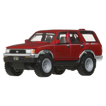 Hot Wheels Boulevard Toyota 4Runner 1993 red miniature 4x4 off-road style