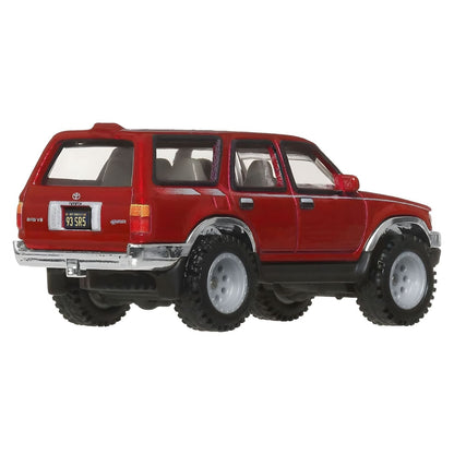 Hot Wheels Boulevard Toyota 4Runner 1993 red miniature 4x4 off-road style