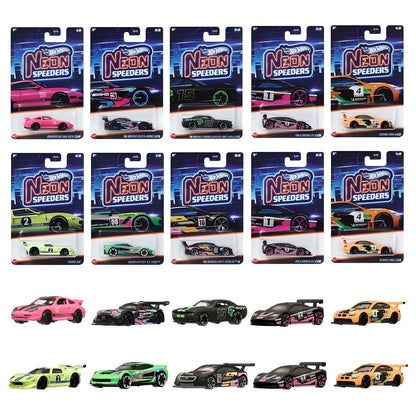 Hot Wheels Neon Speeders Mattel colorful cars with random shipping