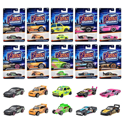 Hot Wheels Neon Speeders Mattel colorful cars with random shipping