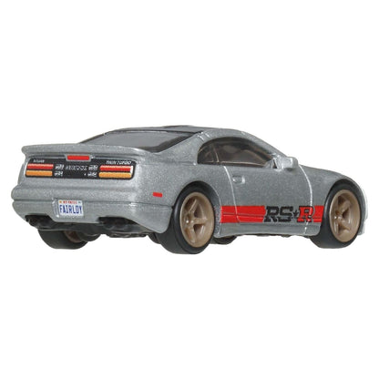 Hot Wheels Nissan 300ZX Twin Turbo gray with red Hot Wheels Boulevard stripe