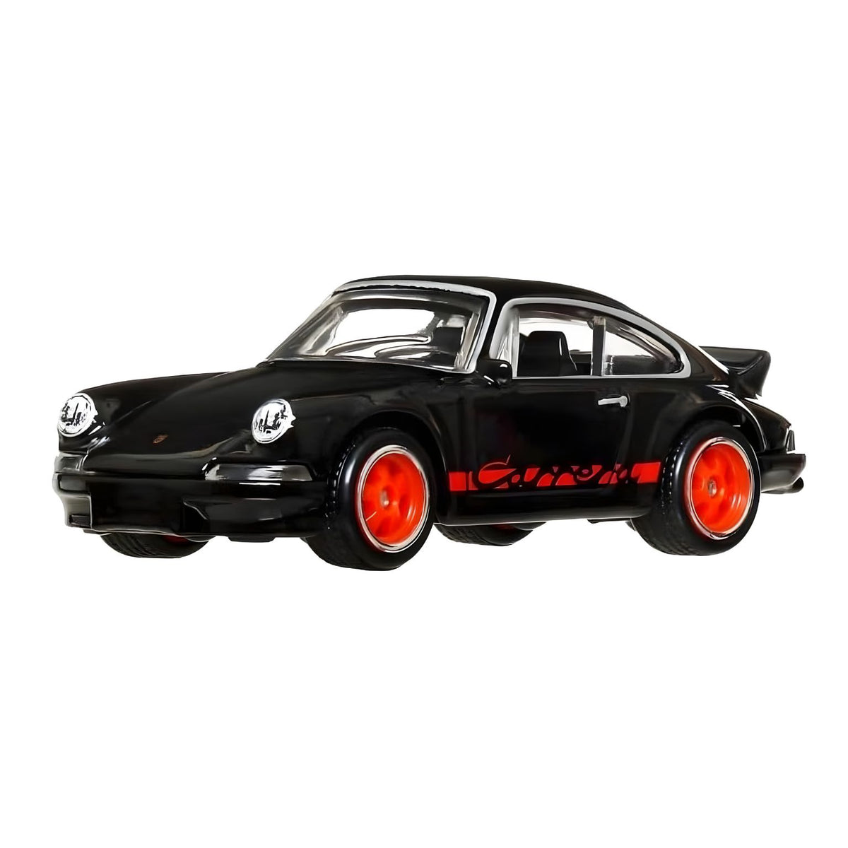 Hot Wheels Premium Porsche 911 Carrera RS 2.7 model car at 1:64 scale