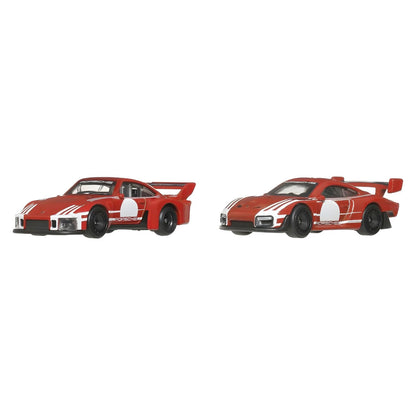 Conjunto Hot Wheels Premium com Porsche 935 e 2018 Porsche 935