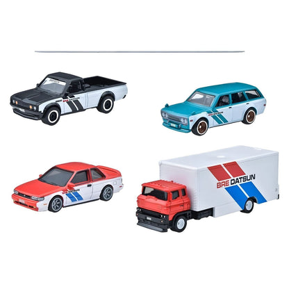 Hot Wheels Premium Car Culture Team Transport set Team Transport with truck and BRE Datsun race cars