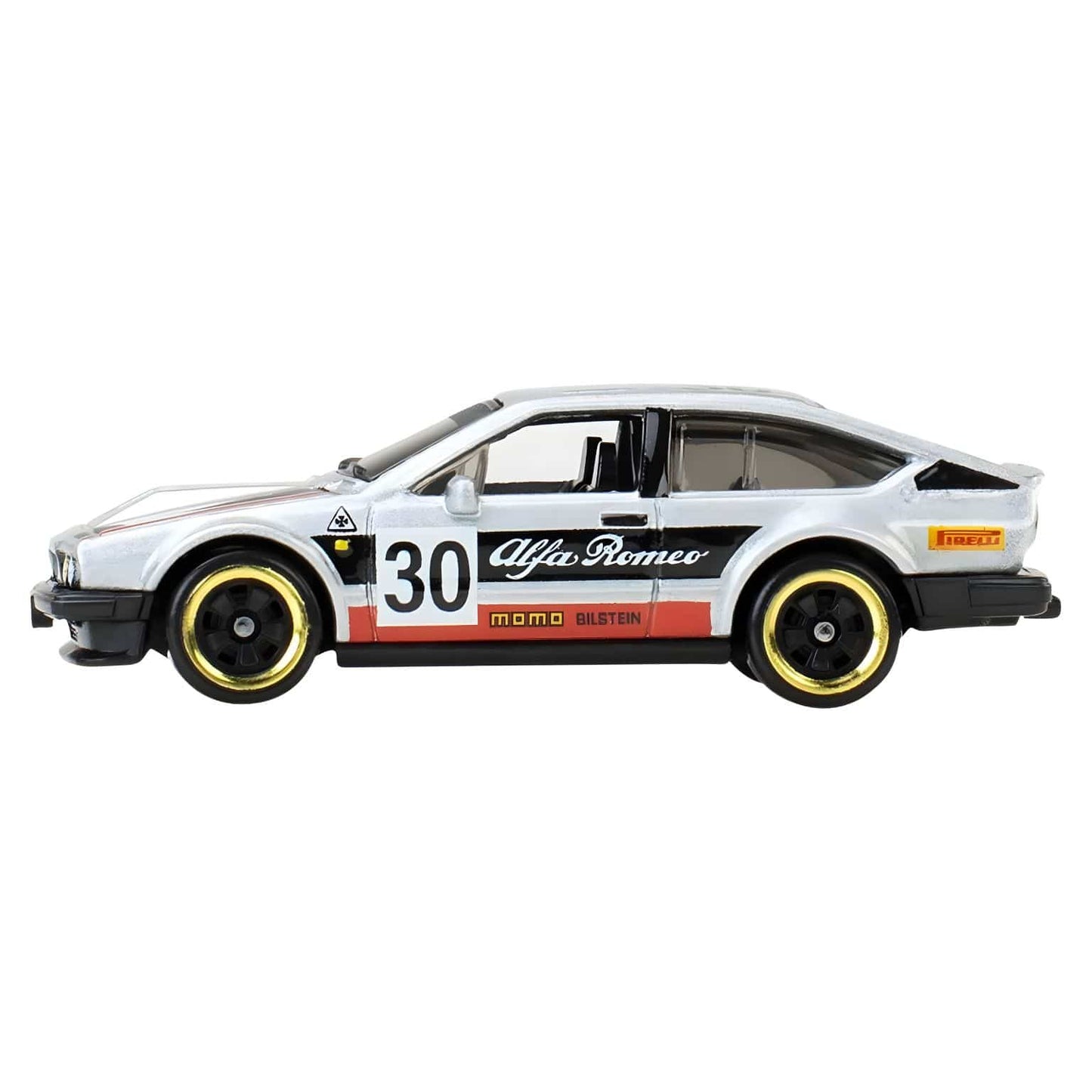 Hot Wheels Silver Series Alfa Romeo GTV6 1968 em embalagem colecionável vista adicional 3