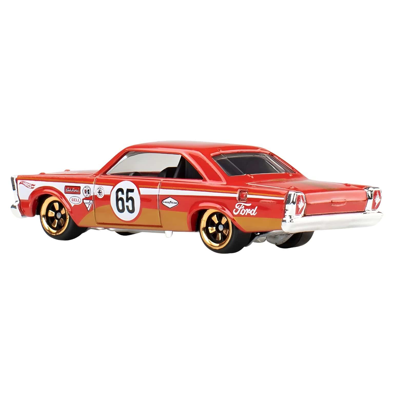 Hot Wheels Silver Series Ford Galaxie 65 em embalagem colecionável vista adicional 3