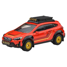 Hot Wheels Subaru Crosstrek vermelho e 2018 Toyota 4Runner branco conjunto de carros de aventura