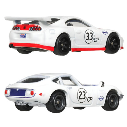 Hot Wheels Toyota 2000GT and Toyota Supra in dual pack Car Culture