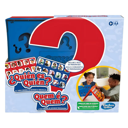 Guess Who? game to discover characters by asking questions