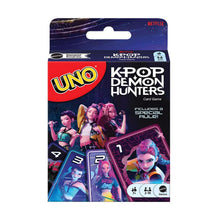 Jogo Uno K-Pop Demon Hunters edição temática de cartas