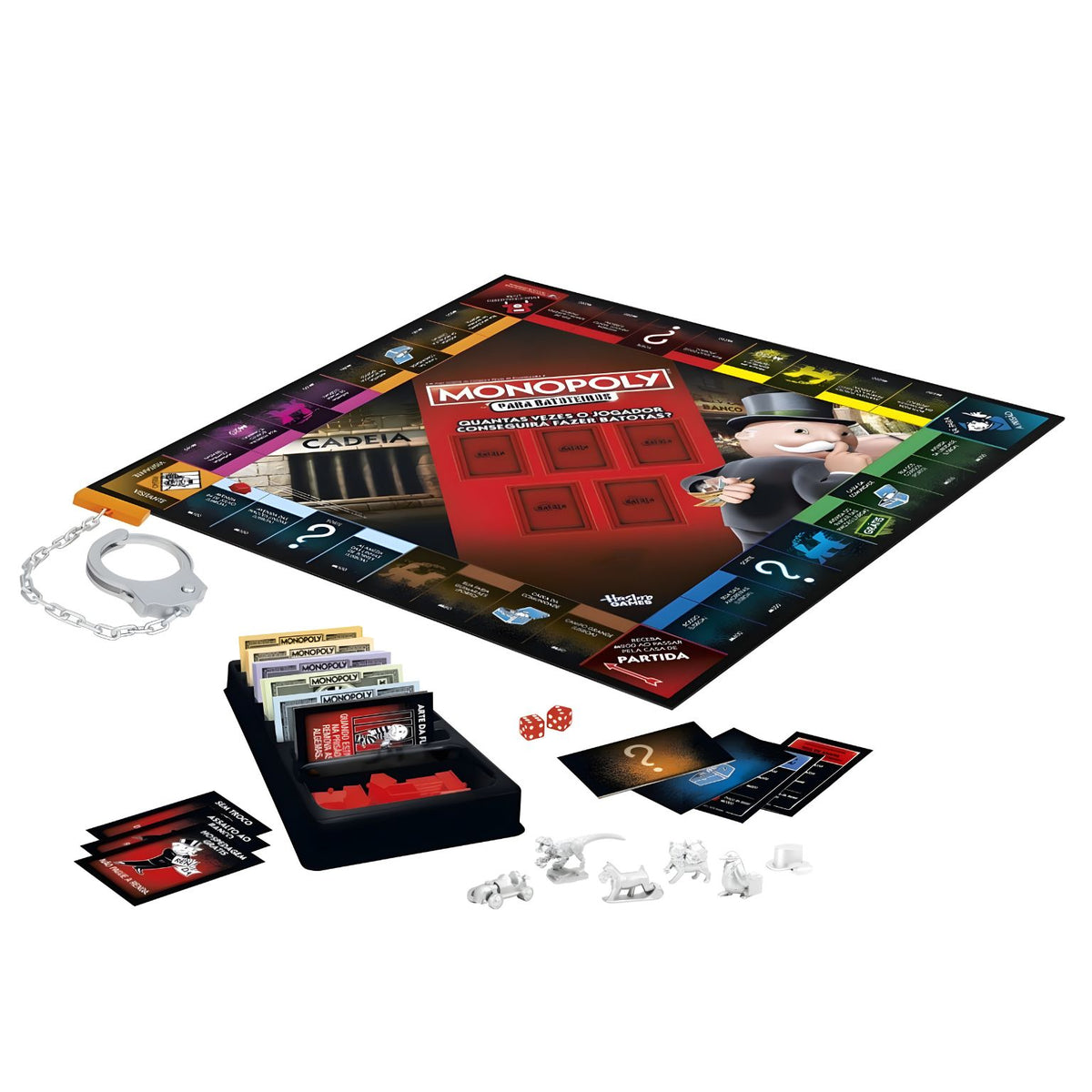 Hasbro Monopoly Cheaters Edition board game shown against a white background