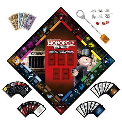 Monopoly Cheaters Edition, additional view of the illustrated game box