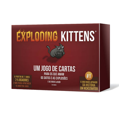 Jogo de cartas Exploding Kittens