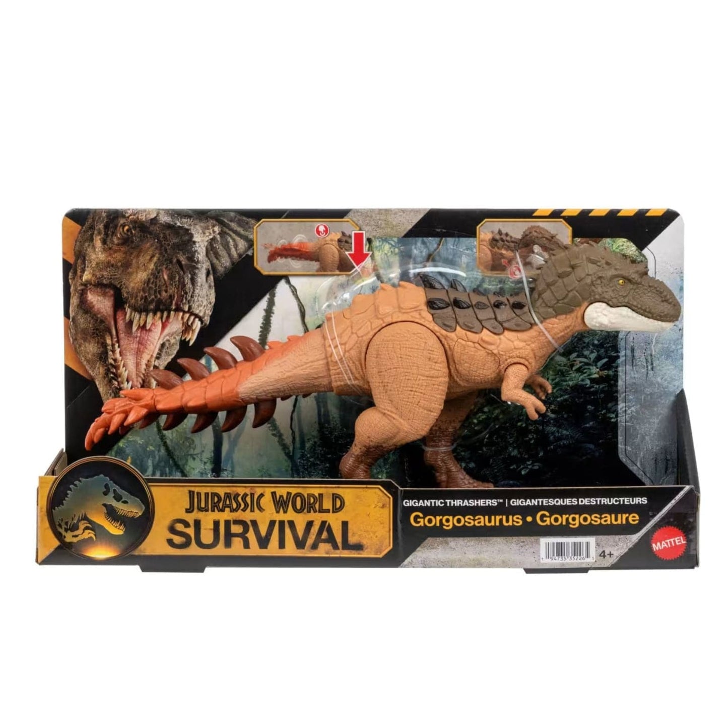 Jurassic World Survival - Gorgosaurus Mattel figura de dinossauro realista a brincar