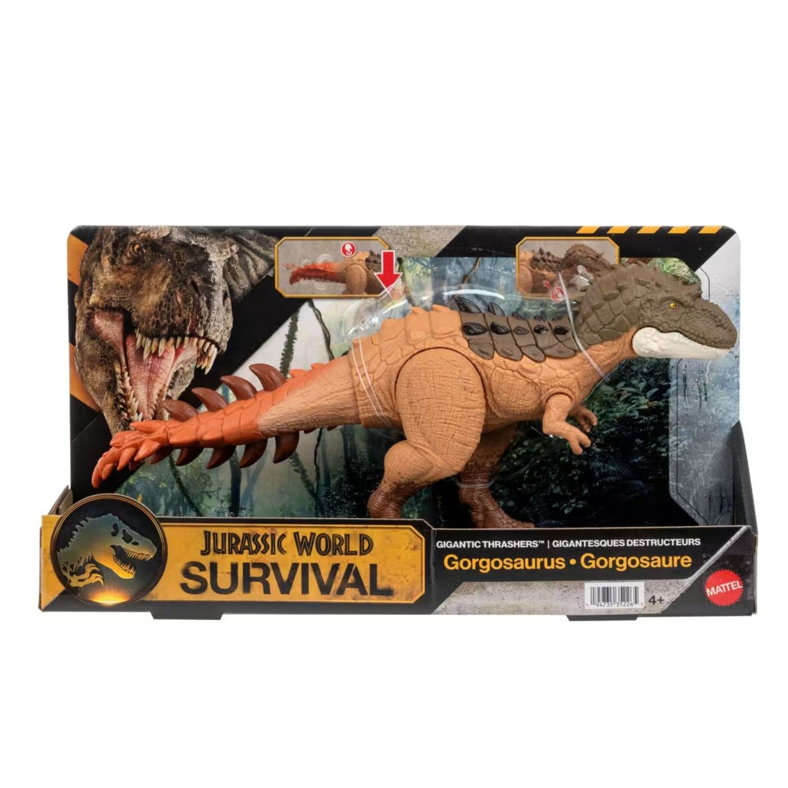 Jurassic World Survival - Gorgosaurus Mattel figura de dinossauro realista a brincar