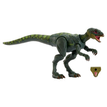 Vista do Hypsilophodon Jurassic World Hammond Collection para exploração imaginativa