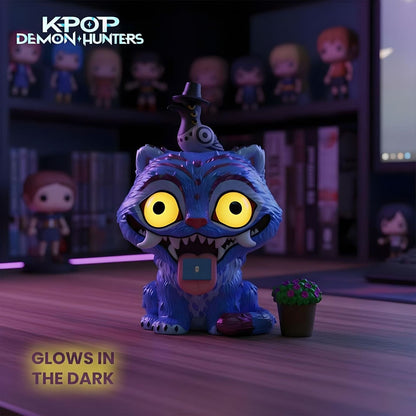 Funko Pop Derpy with Sussie K-Pop Demon Hunters blue glow-in-the-dark monster