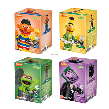 Blokees Sesame Street series 2 kit with Bert, Ernie, Oscar, and Count von Count