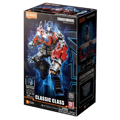 Blokees Transformers Optimus Prime Kit red and blue Transformers figure