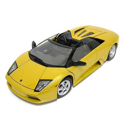 Lamborghini Murcielago Roadster Yellow vibrant yellow convertible, toy car with sporty style
