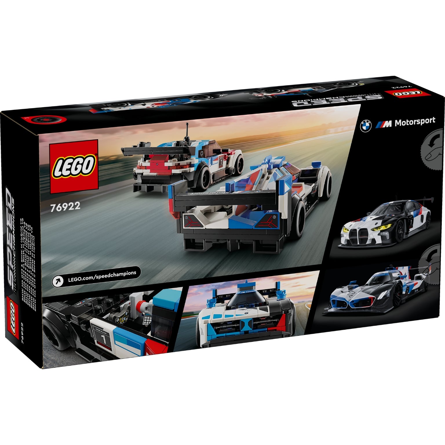 Lego 76922 Speed Champions - Carros de Corrida BMW M4 GT3