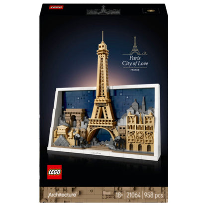 LEGO Architecture Paris City of Love main view