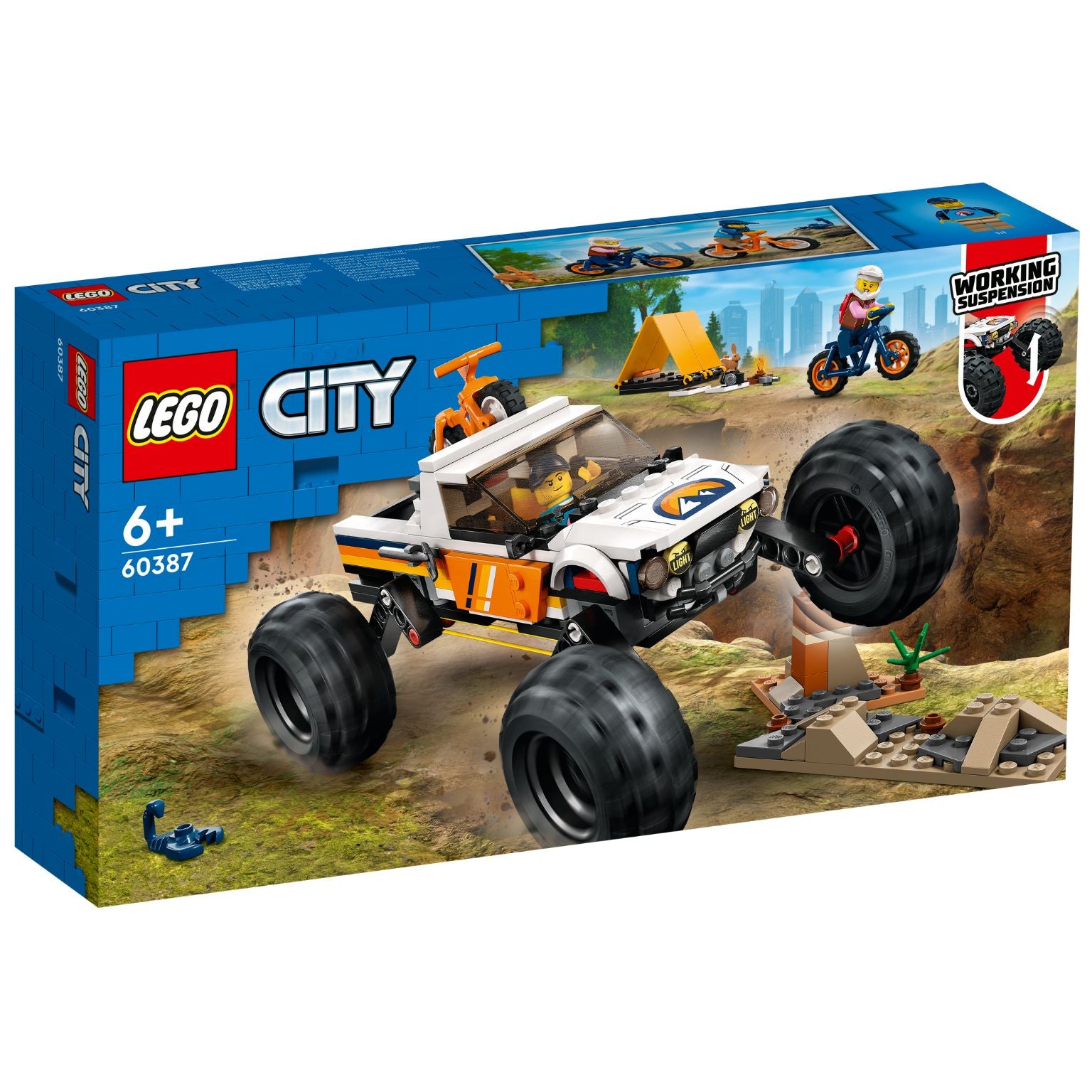 Lego City 60387 - Aventuras Todo-o-Terreno 4x4