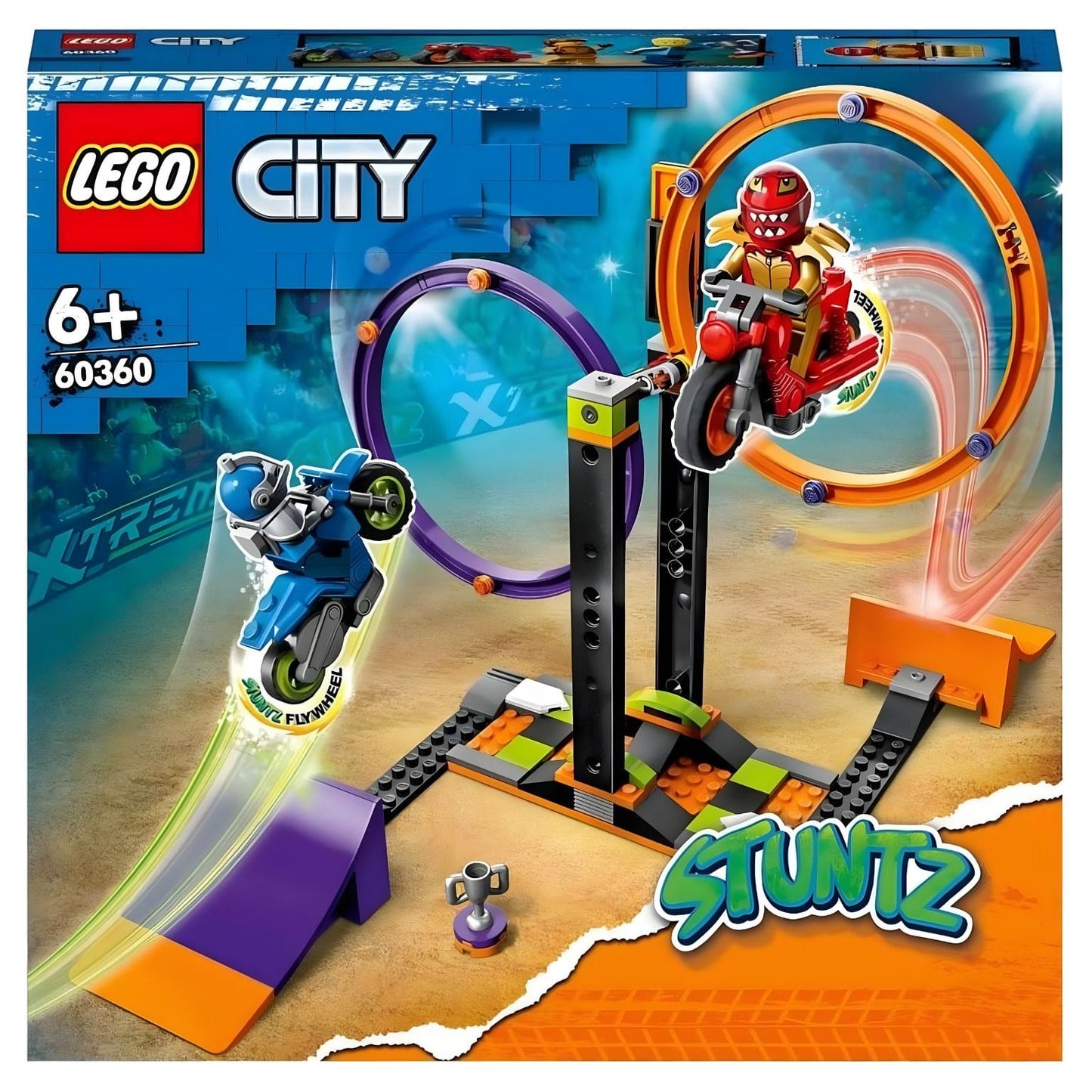 Lego City Desafio Acrobático Giratório 60360