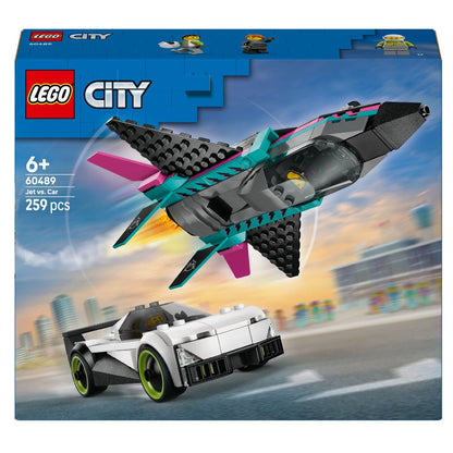 LEGO City Jet vs Car main view