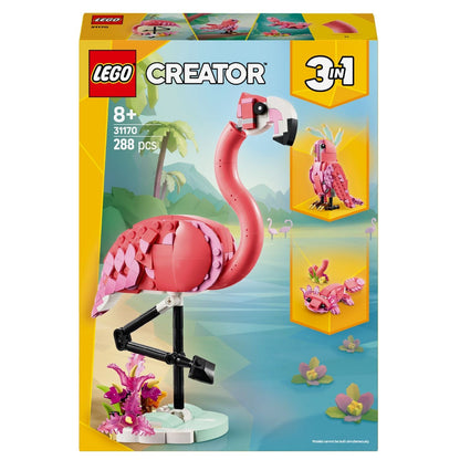 LEGO Creator Wild Animals Pink Flamingo featured