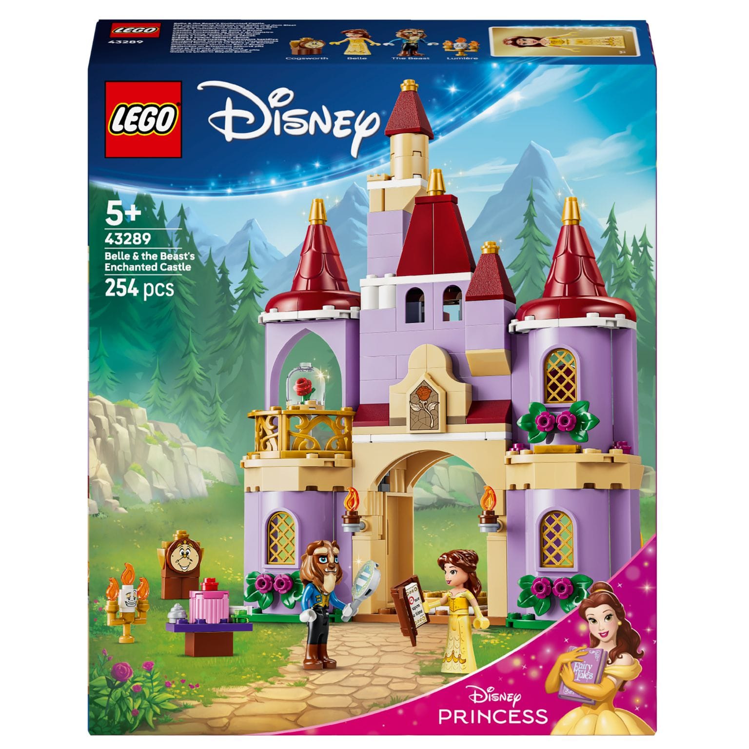 LEGO Disney Castelo da Bela e do Monstro com cenário encantado