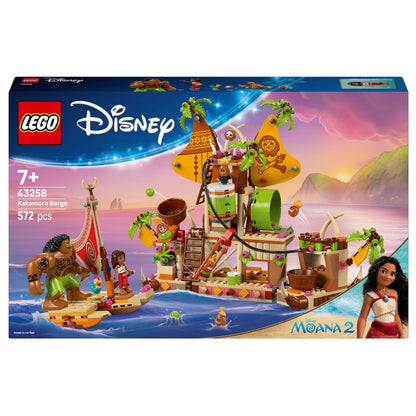 Lego Disney Kakamora Barge Moana adventure set with boat and characters