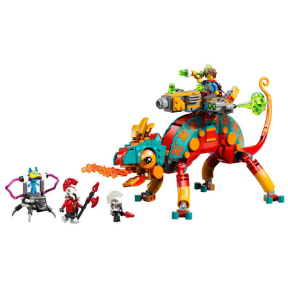 LEGO DREAMZzz Mateo's Fire Chameleon with adjustable parts