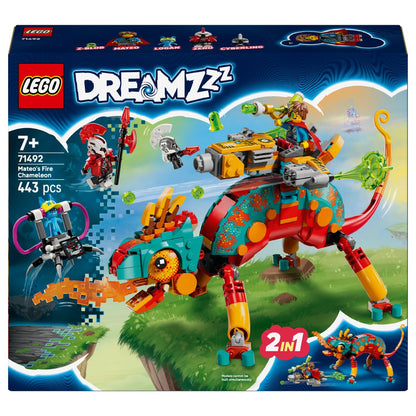Lego Dreamzzz Mateo's Fire Chameleon 71492