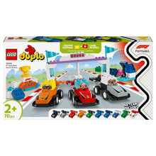 LEGO DUPLO Carros e Pilotos de Fórmula 1 vista principal
